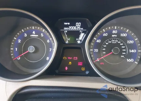 2013 Hyundai Elantra Gls from USA, damaged, VIN 5NPDH4AE8DH254902